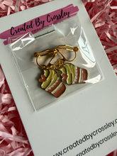 Load image into Gallery viewer, Cupcake Clip On Earrings
