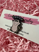 Load image into Gallery viewer, Chaos Raccoon Pin Badge
