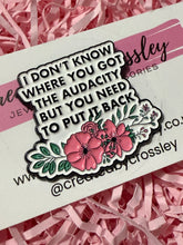 Load image into Gallery viewer, Audacity Pin Badge
