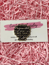 Load image into Gallery viewer, Not Responsible Pin Badge
