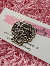 Load image into Gallery viewer, Not Responsible Pin Badge
