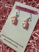 Load image into Gallery viewer, Unicorn Charm Earrings
