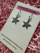 Load image into Gallery viewer, Gem Star Charm Earrings
