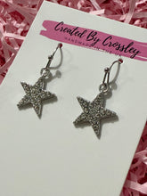 Load image into Gallery viewer, Gem Star Charm Earrings
