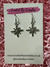 Load image into Gallery viewer, Gem Star Charm Earrings
