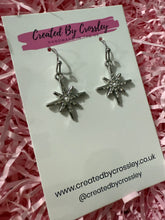 Load image into Gallery viewer, Gem Star Charm Earrings
