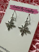 Load image into Gallery viewer, Gem Star Charm Earrings
