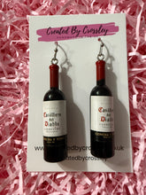 Load image into Gallery viewer, Wine Bottle Charm Earrings
