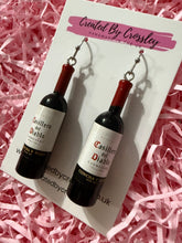 Load image into Gallery viewer, Wine Bottle Charm Earrings
