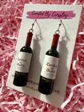 Load image into Gallery viewer, Wine Bottle Charm Earrings
