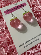Load image into Gallery viewer, Peach Charm Earrings

