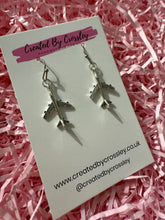 Load image into Gallery viewer, Airplane Charm Earrings
