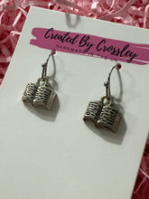 Load image into Gallery viewer, Book Charm Earrings
