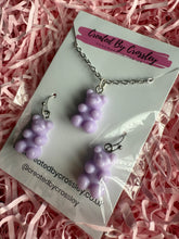 Load image into Gallery viewer, Purple Gummy Bear Jewellery Set
