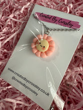 Load image into Gallery viewer, Pink Flower Charm Necklace
