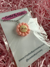 Load image into Gallery viewer, Pink Flower Charm Necklace
