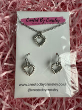 Load image into Gallery viewer, Bubble Heart Jewellery Set
