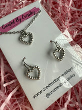Load image into Gallery viewer, Bubble Heart Jewellery Set
