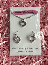 Load image into Gallery viewer, Bubble Heart Jewellery Set
