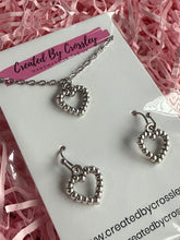 Load image into Gallery viewer, Bubble Heart Jewellery Set
