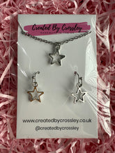 Load image into Gallery viewer, Star Outline Jewellery Set
