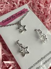 Load image into Gallery viewer, Star Outline Jewellery Set
