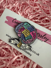 Load image into Gallery viewer, “ADHD Mind” Brain Pin Badge
