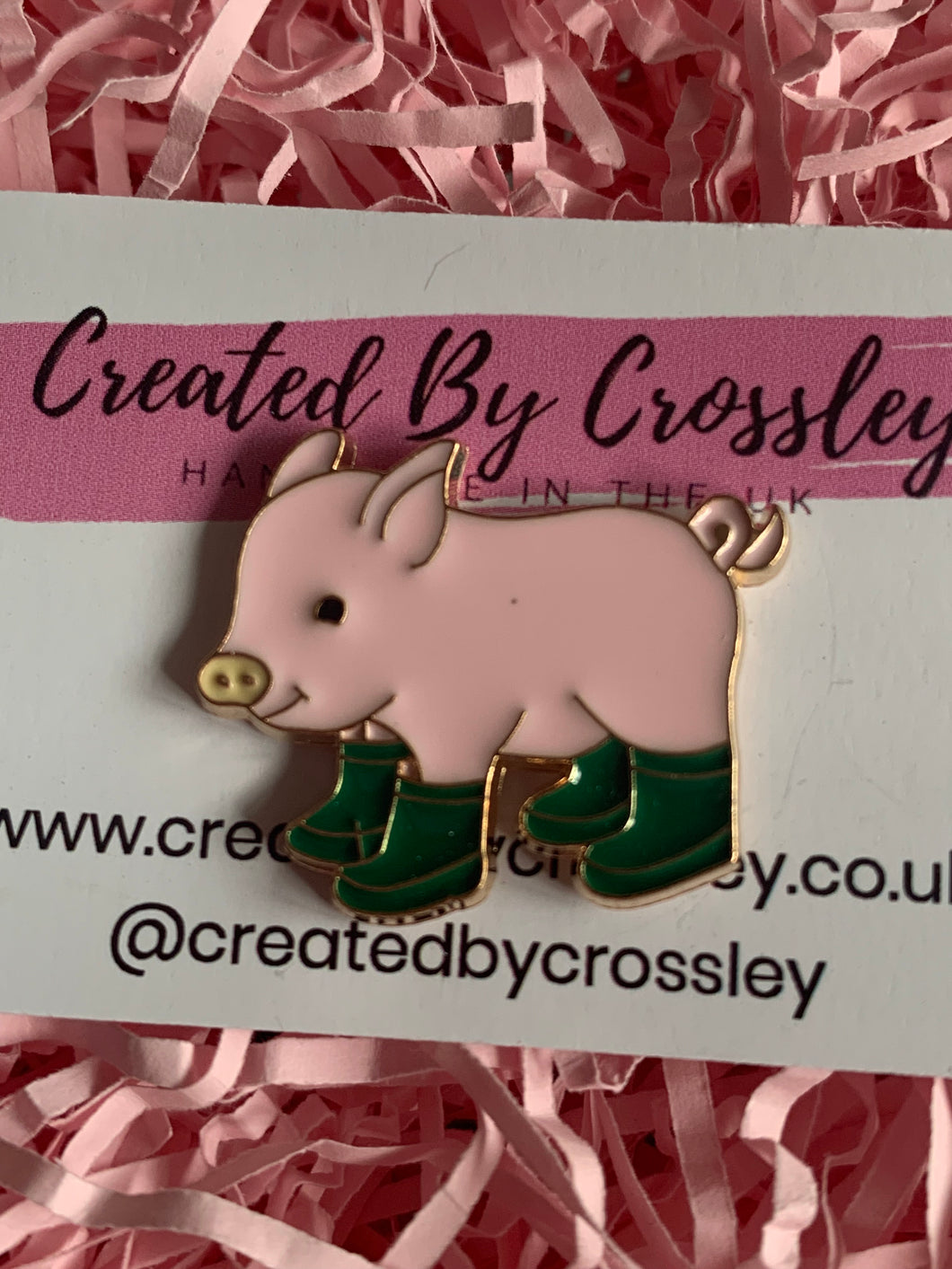 Pig Pin Badges