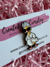 Load image into Gallery viewer, Spa Duck Pin Badge
