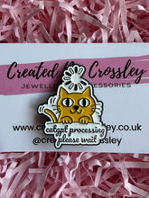 Load image into Gallery viewer, Cat Gpt Pin Badge

