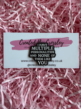 Load image into Gallery viewer, Funny Quote Pin Badge
