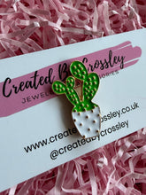 Load image into Gallery viewer, Cactus Plant Pin Badge
