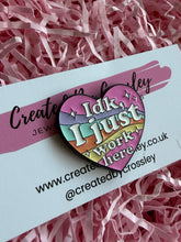 Load image into Gallery viewer, Funny Heart Pin Badge
