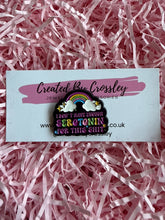 Load image into Gallery viewer, Serotonin Pin Badge
