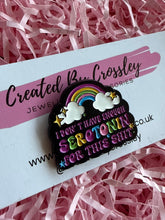 Load image into Gallery viewer, Serotonin Pin Badge
