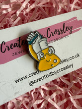 Load image into Gallery viewer, Science Lab Beaker Pin Badge
