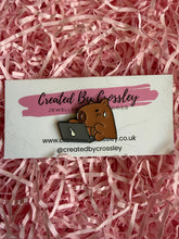 Load image into Gallery viewer, Work Capybara Pin Badge
