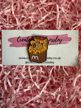 Load image into Gallery viewer, Chicken Nuggets Capybara Pin Badge
