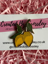 Load image into Gallery viewer, Lemons Pin Badge
