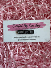 Load image into Gallery viewer, “Books>People” Pin Badge
