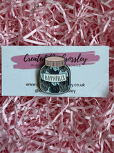 Load image into Gallery viewer, “Happy Pills” Cats Pin Badge

