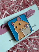 Load image into Gallery viewer, Hamster Pin Badge
