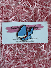 Load image into Gallery viewer, Shark Pin Badge
