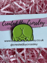 Load image into Gallery viewer, Cheeky Frog Pin Badge

