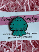 Load image into Gallery viewer, Jellyfish Pin Badge
