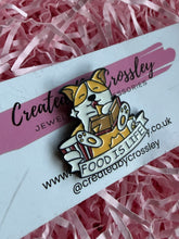 Load image into Gallery viewer, “Food is life” Dog Pin Badge
