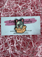 Load image into Gallery viewer, Box French Bulldog Dog Pin Badge
