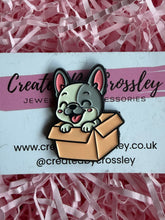 Load image into Gallery viewer, Box French Bulldog Dog Pin Badge
