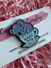 Load image into Gallery viewer, “Koala Tea” Pin Badge
