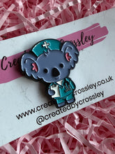 Load image into Gallery viewer, Nurse Koala Pin Badge
